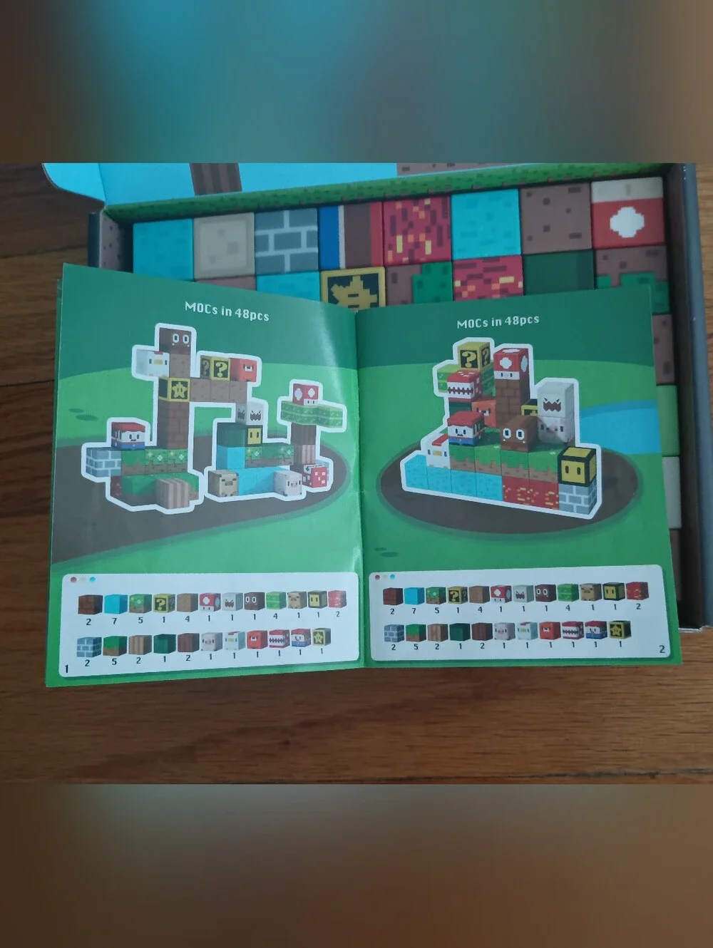 GobiDex Magnetic Building Cubes Blocks- Super Mario Bros Theme